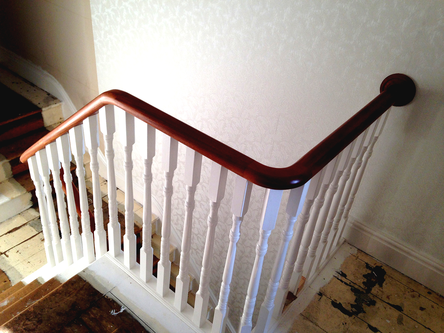 sapele handrail